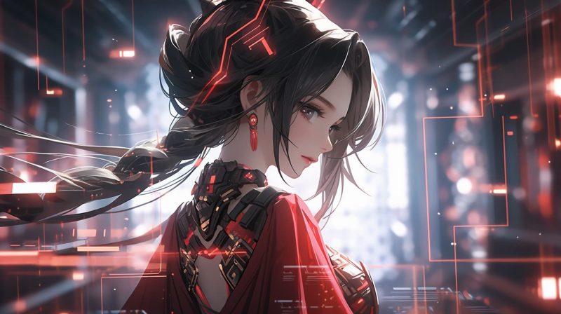 图片[3]-赛博机甲少女-茂屋